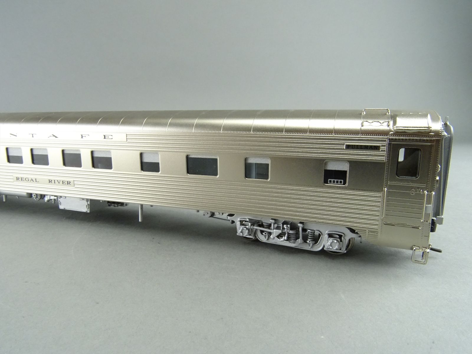 HO Brass Model Train TCY 1224.2 Coach Yard ATSF Santa Fe 4-4-2 Sleeper ...