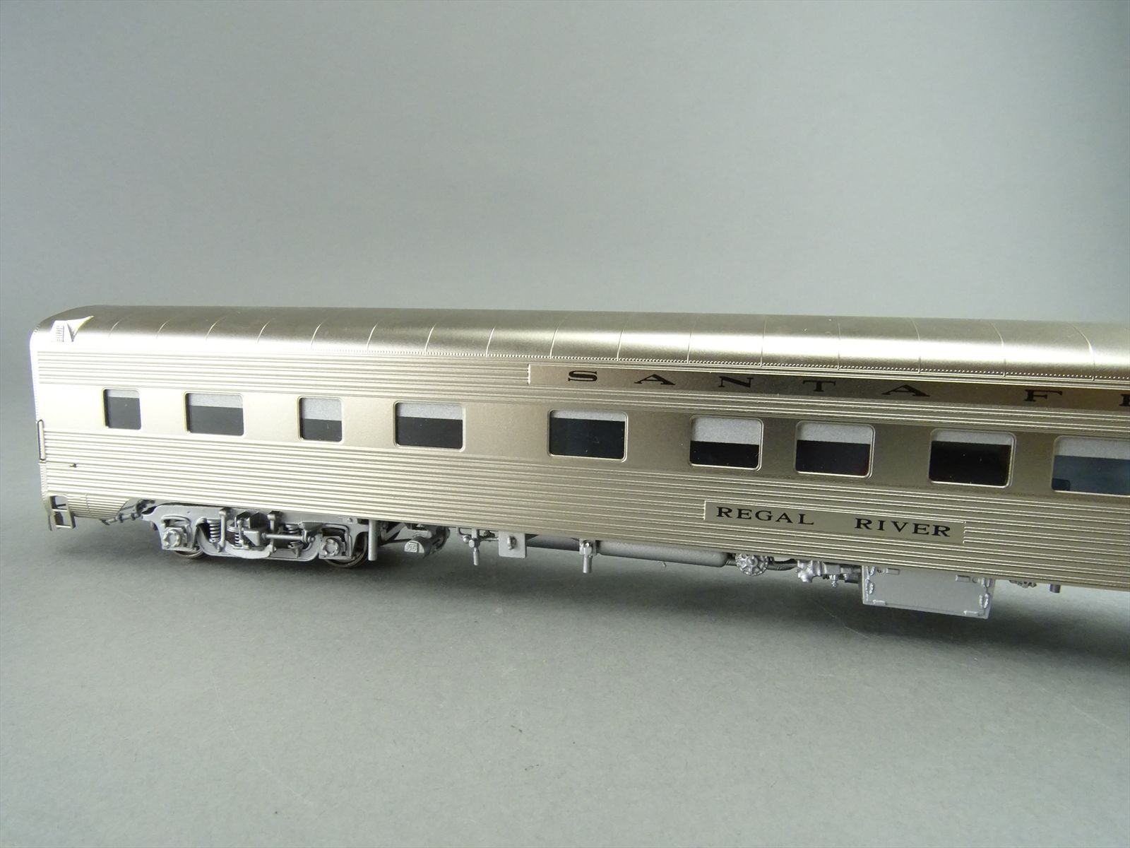HO Brass Model Train TCY 1224.2 Coach Yard ATSF Santa Fe 4-4-2 Sleeper ...