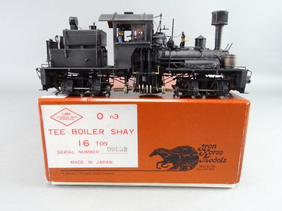 On3 Brass Model - PSC IHM Japan Lima 16 Ton Tee Boiler Shay