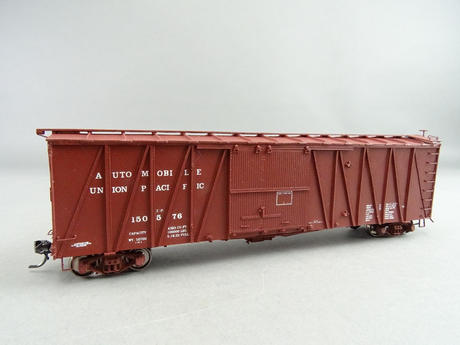 HO Built-Up Model Train Car - Southeast Scale AT&SF A50-6 Auto Boxcar ...