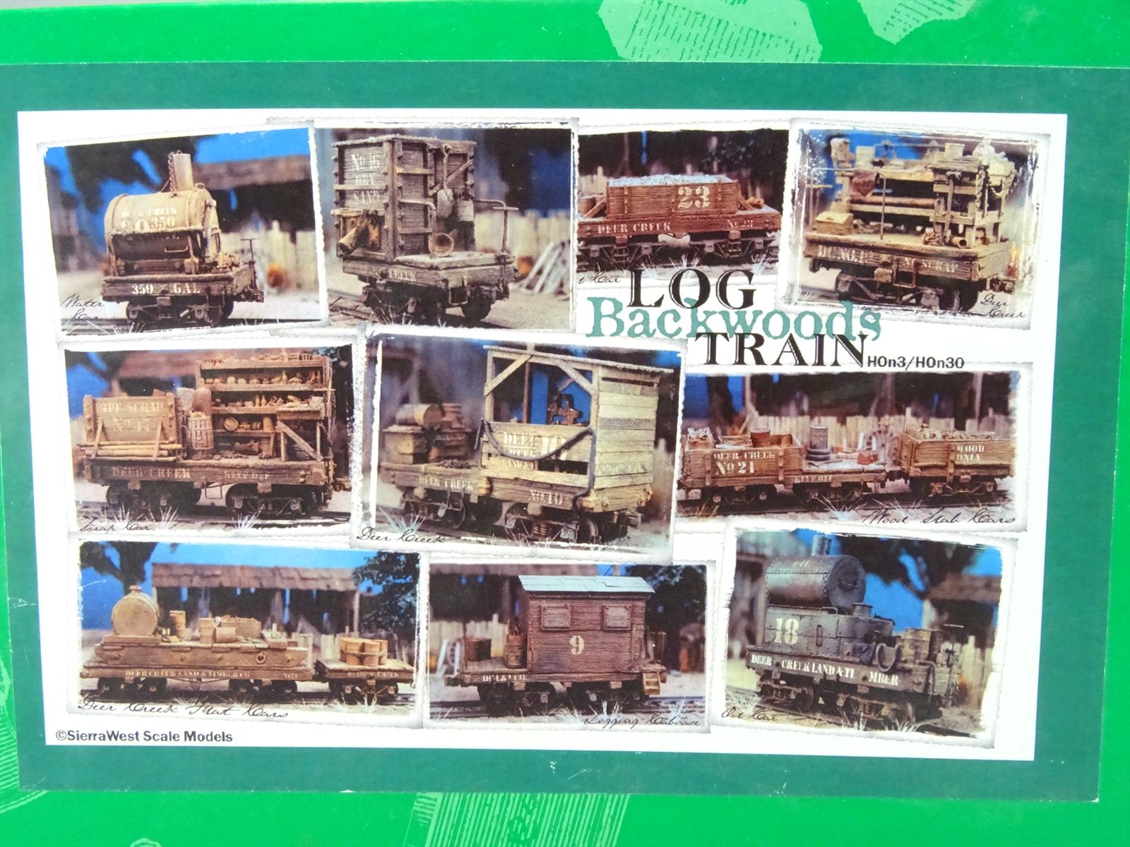 HOn3 Sierra West Kit - The Backwoods Log Train - 13 Cars - Unassembled