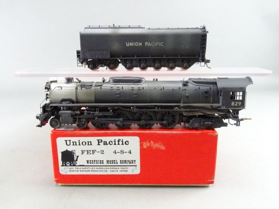 カツミ Union Pacific FEF-2 4-8-4 HO Brass Model - WMC UP Union Pacific FEF-2 4-8-4 #829 - Custom +