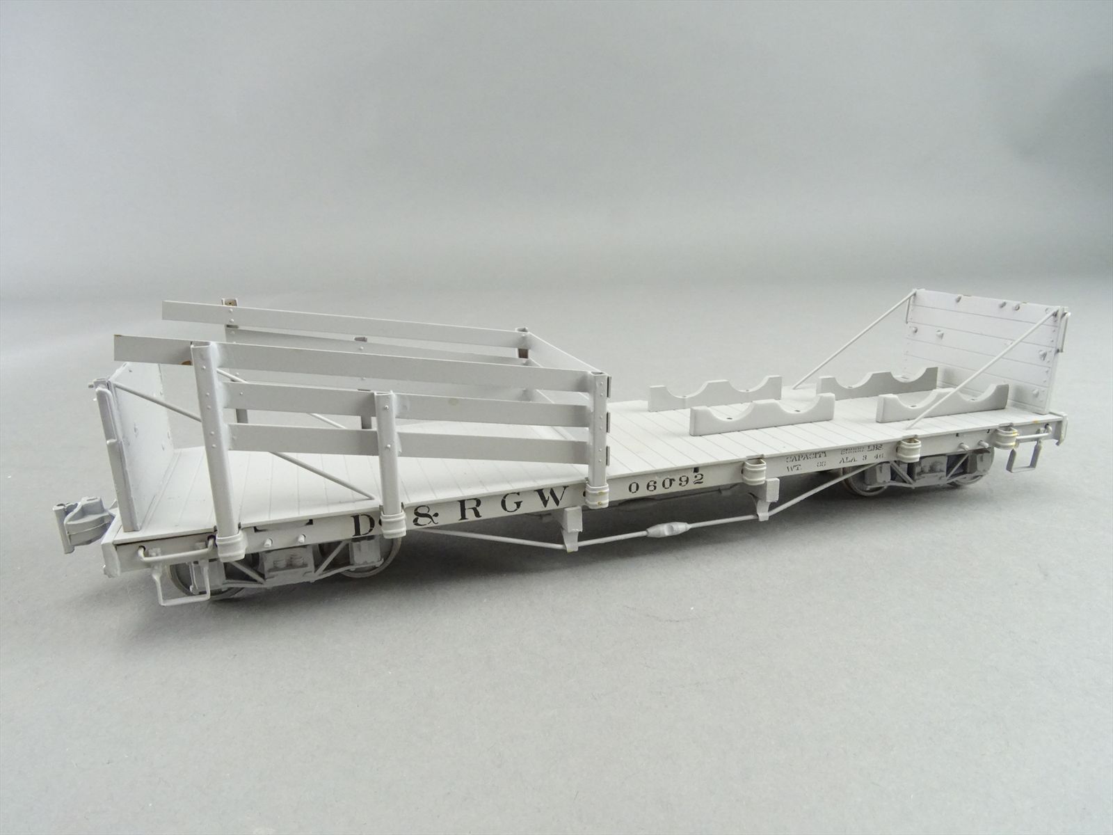 On3 Brass Model - WMC Westside D&RGW Wheel & Tie Work Train Car #06092 ...