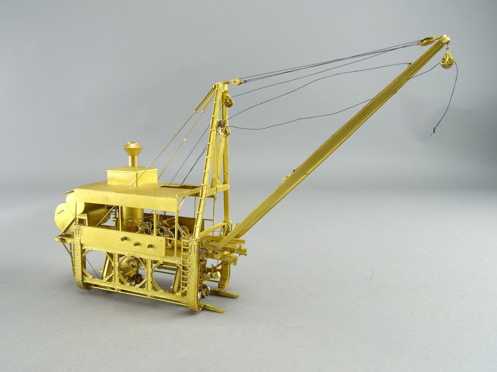 HO / HOn3 Brass Model - OMI 3124 McGiffert Log Loader - Unpainted ...