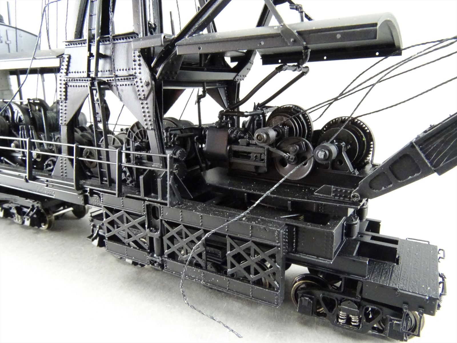 HO Brass Model PSC 176261 Lidgerwood Log Skidder w/ Moving Cars F