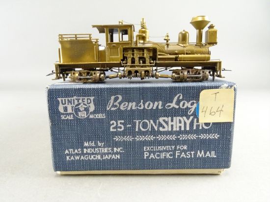 HO Brass Model - PFM 25-Ton Shay Benson Logging Company - 1969 Run