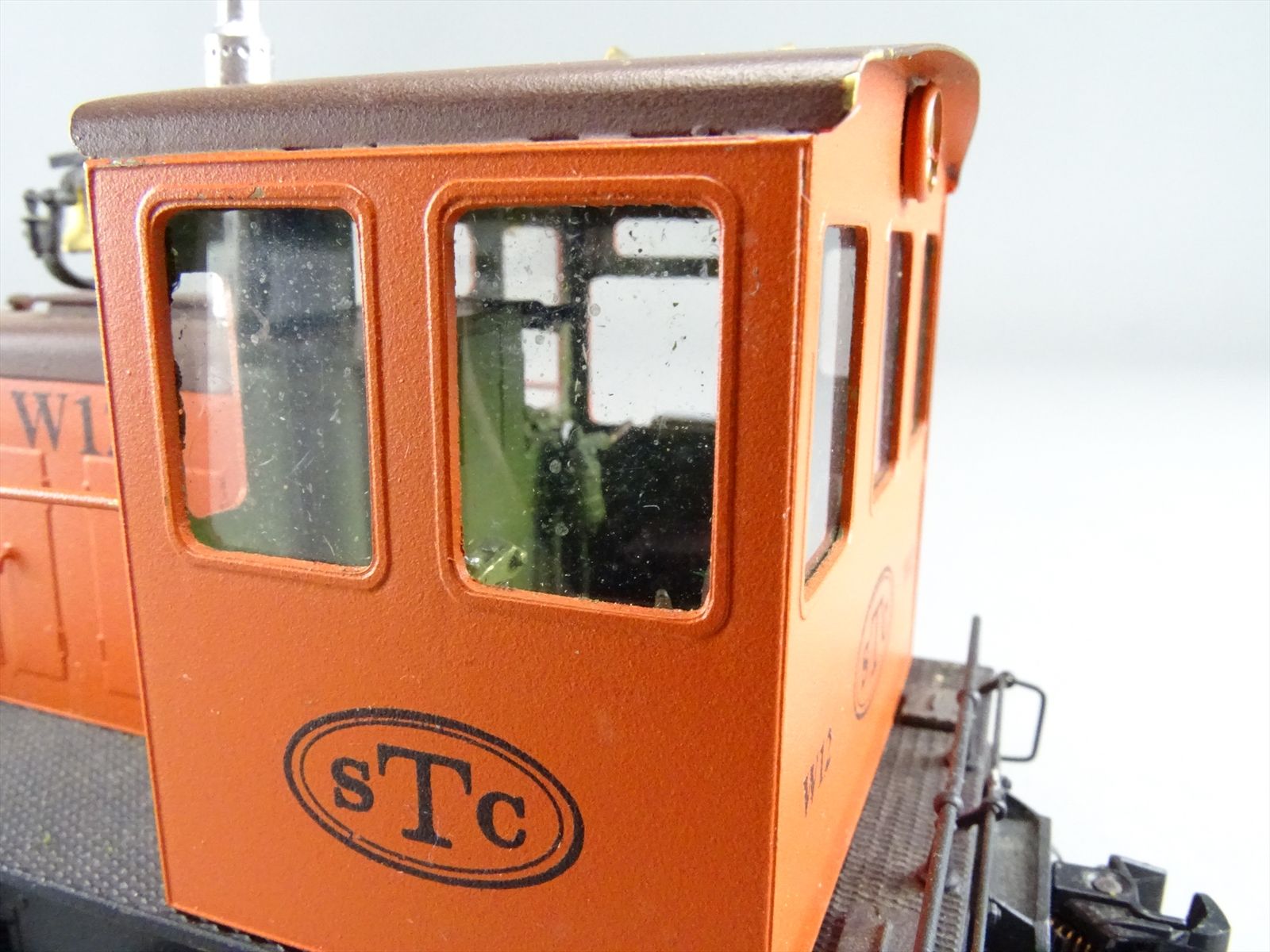 O Brass Model - Lee Snover STC 25 Ton Diesel Locomotive Switcher - Custom