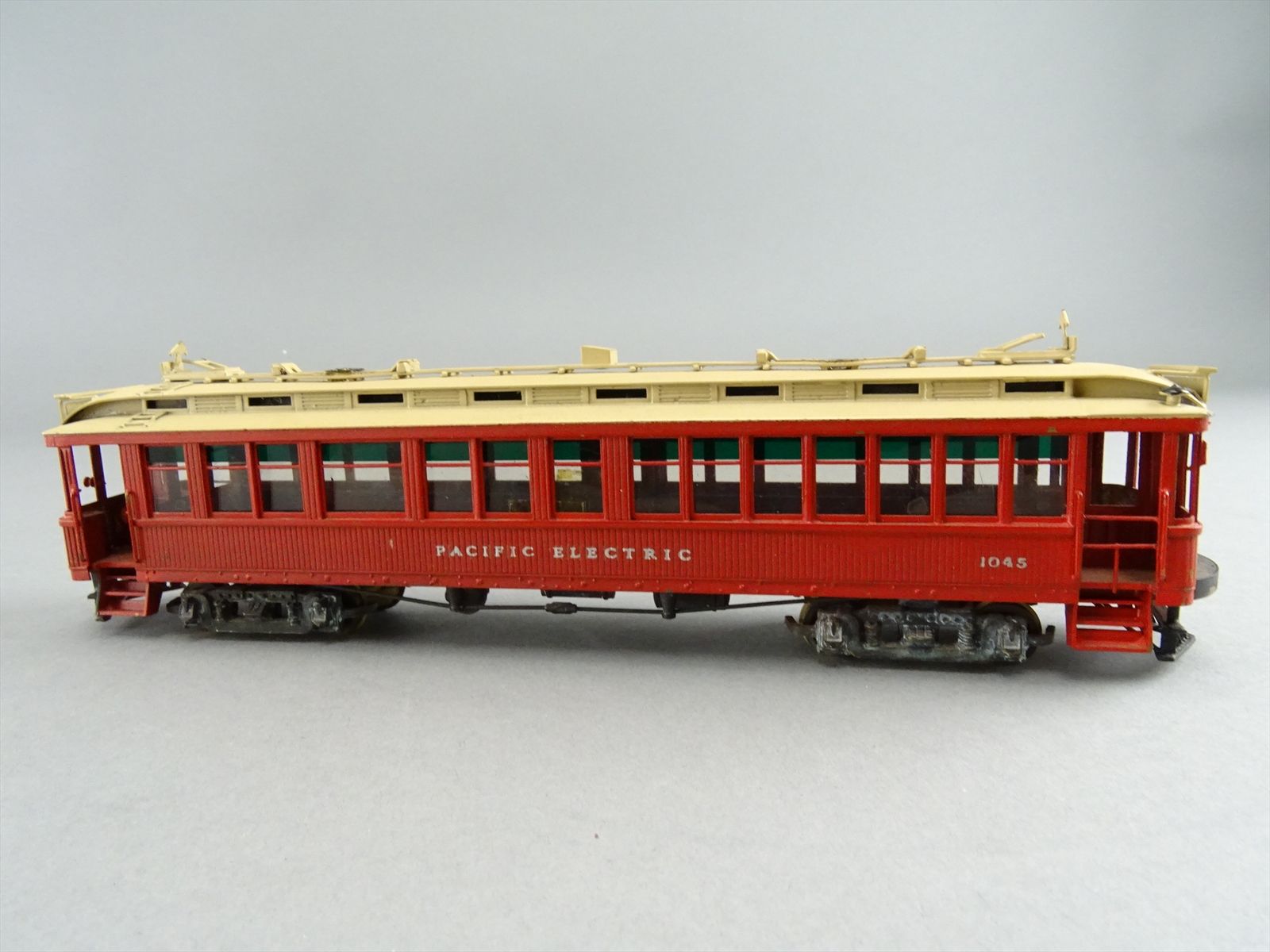HO Brass Model - Suydam 1032T PE Pacific Electric Wood Interuban Coach ...