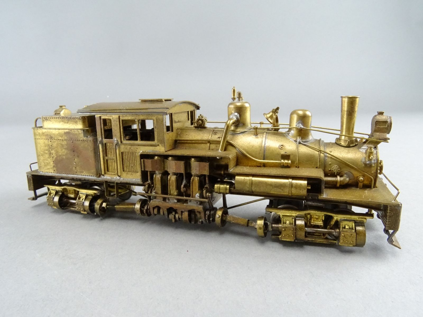 HO Brass Model - Logging Loco - United Models 2-Truck Shay - Unpainted