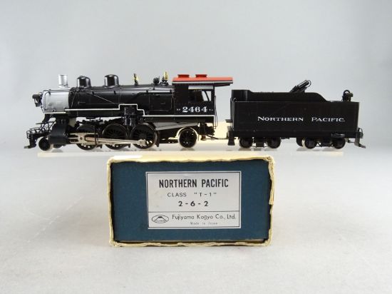 HO Brass Model - PFM Fujiyama NP Northern Pacific T-1 2-6-2 #2464