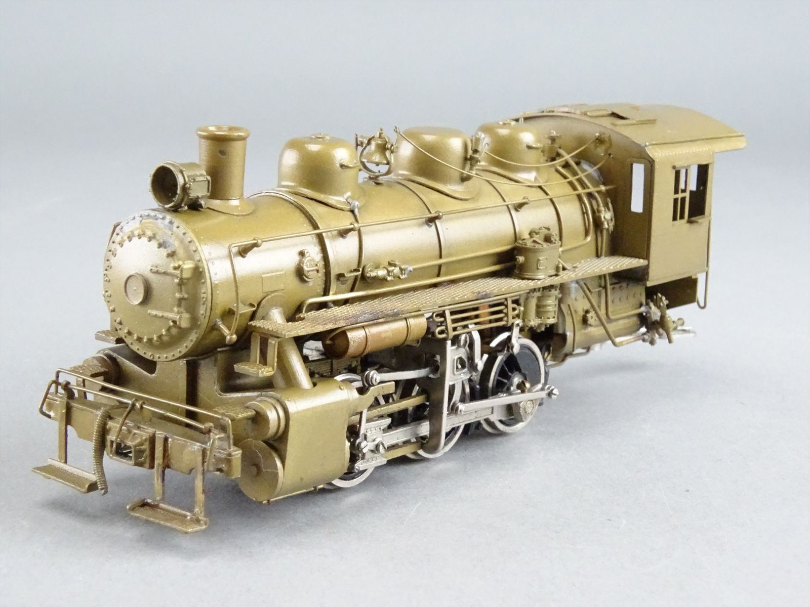 HO Scale Brass Model Steam Locomotive - ALCO S-101 USRA 0-6-0 - Unpainted