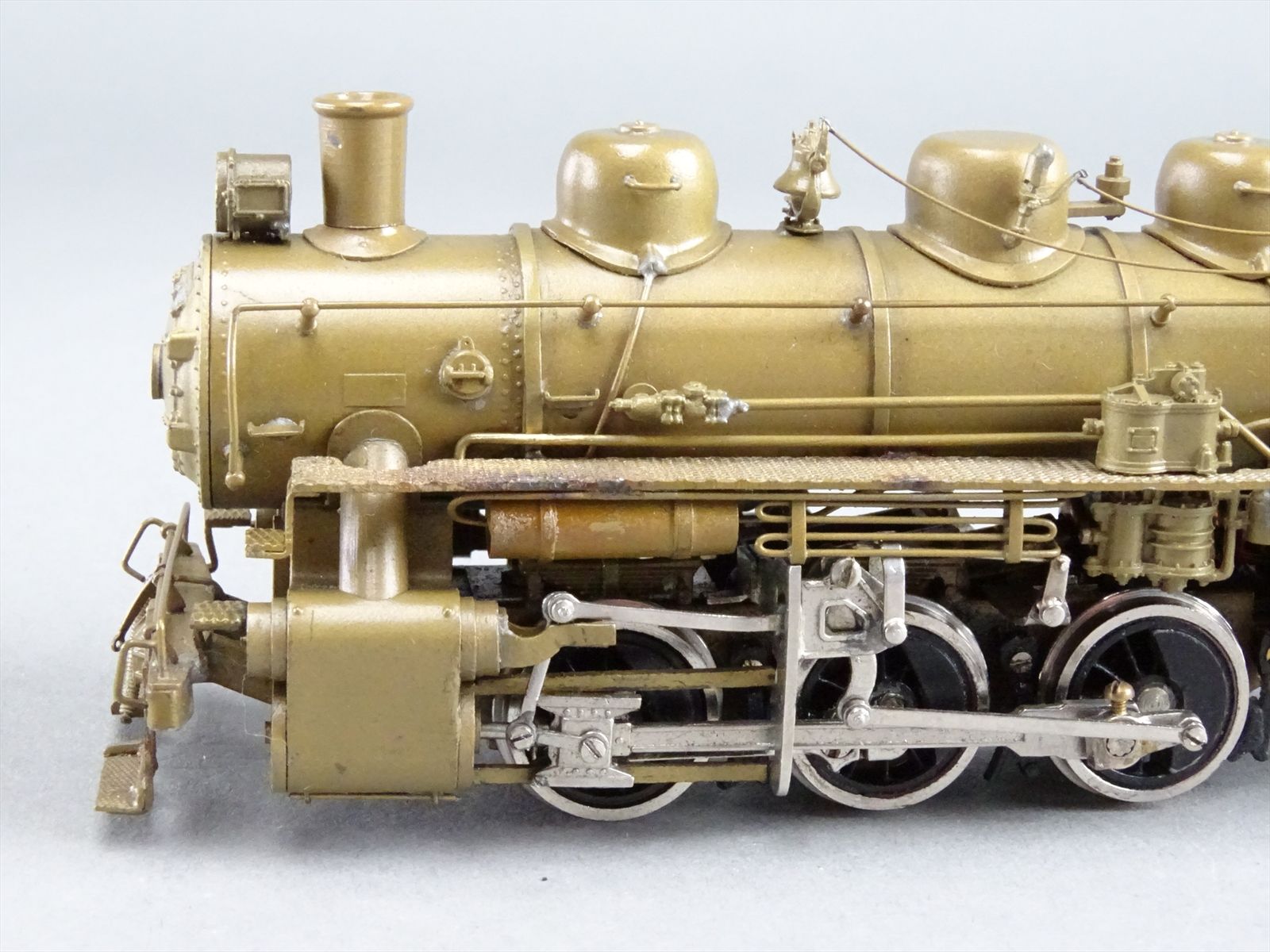HO Scale Brass Model Steam Locomotive - ALCO S-101 USRA 0-6-0 - Unpainted