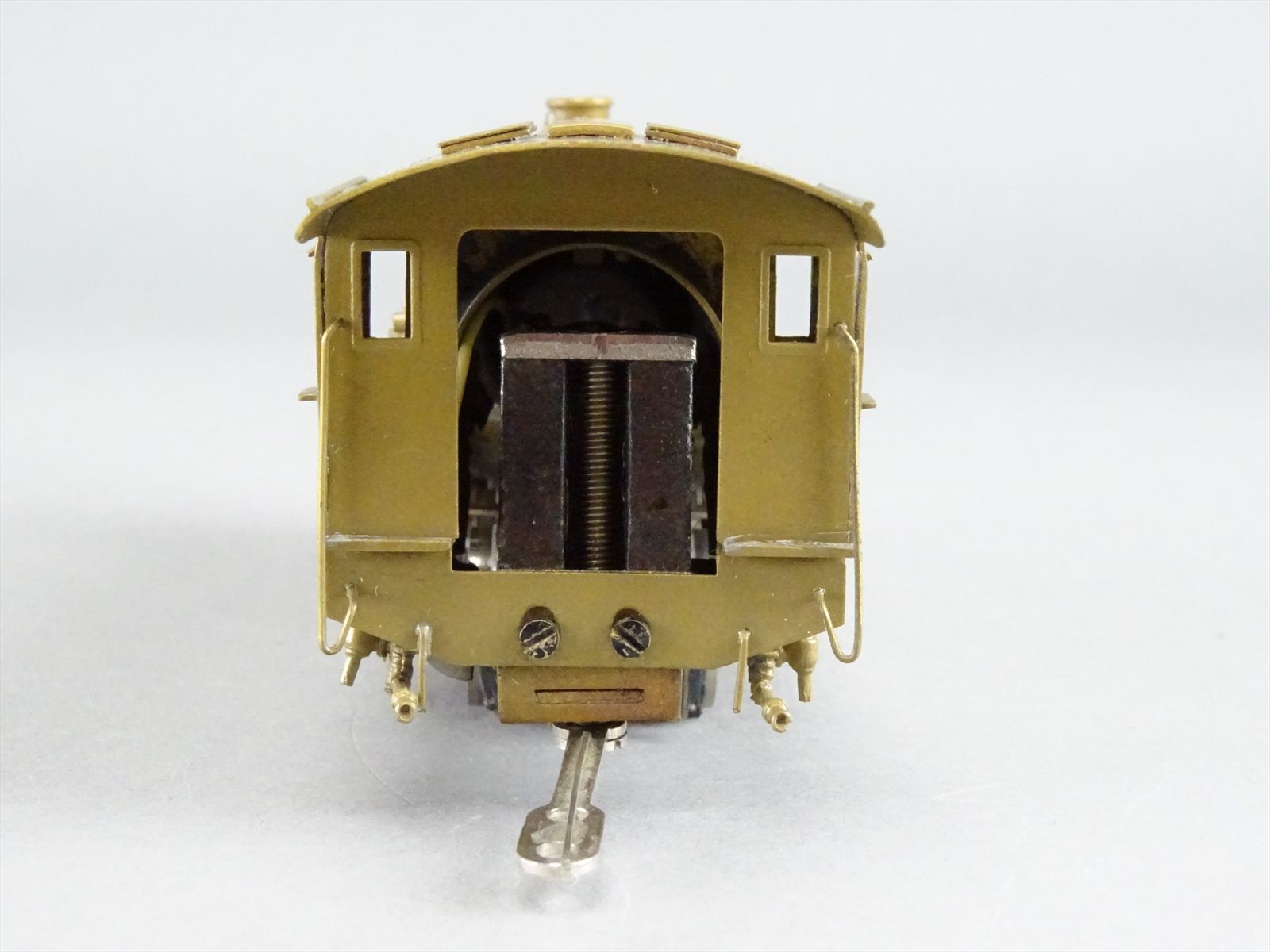 HO Scale Brass Model Steam Locomotive - ALCO S-101 USRA 0-6-0 - Unpainted