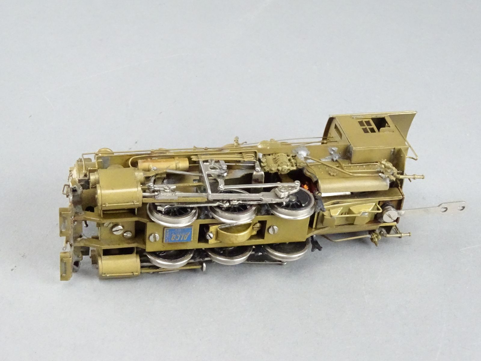 HO Scale Brass Model Steam Locomotive - ALCO S-101 USRA 0-6-0 - Unpainted