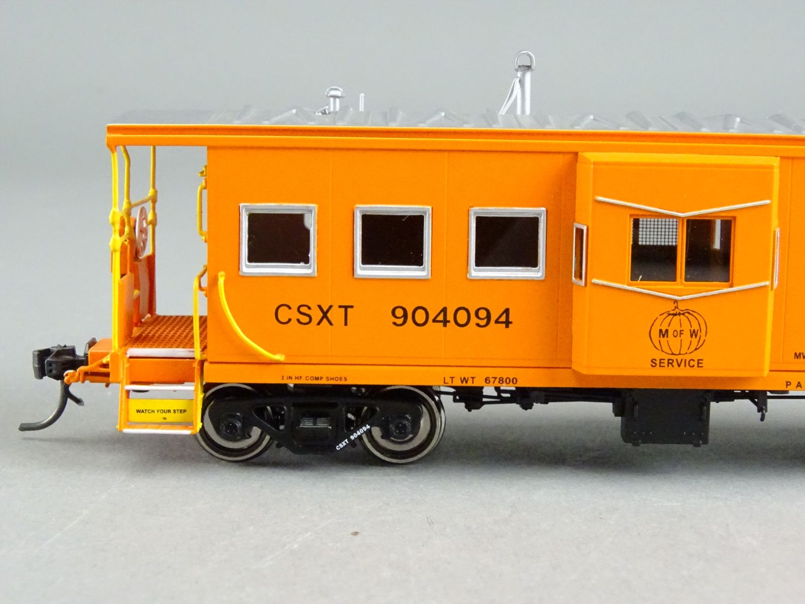 HO Brass Model - OMI CSX C-27A MofW Maintenance of Way Caboose #904094 ...