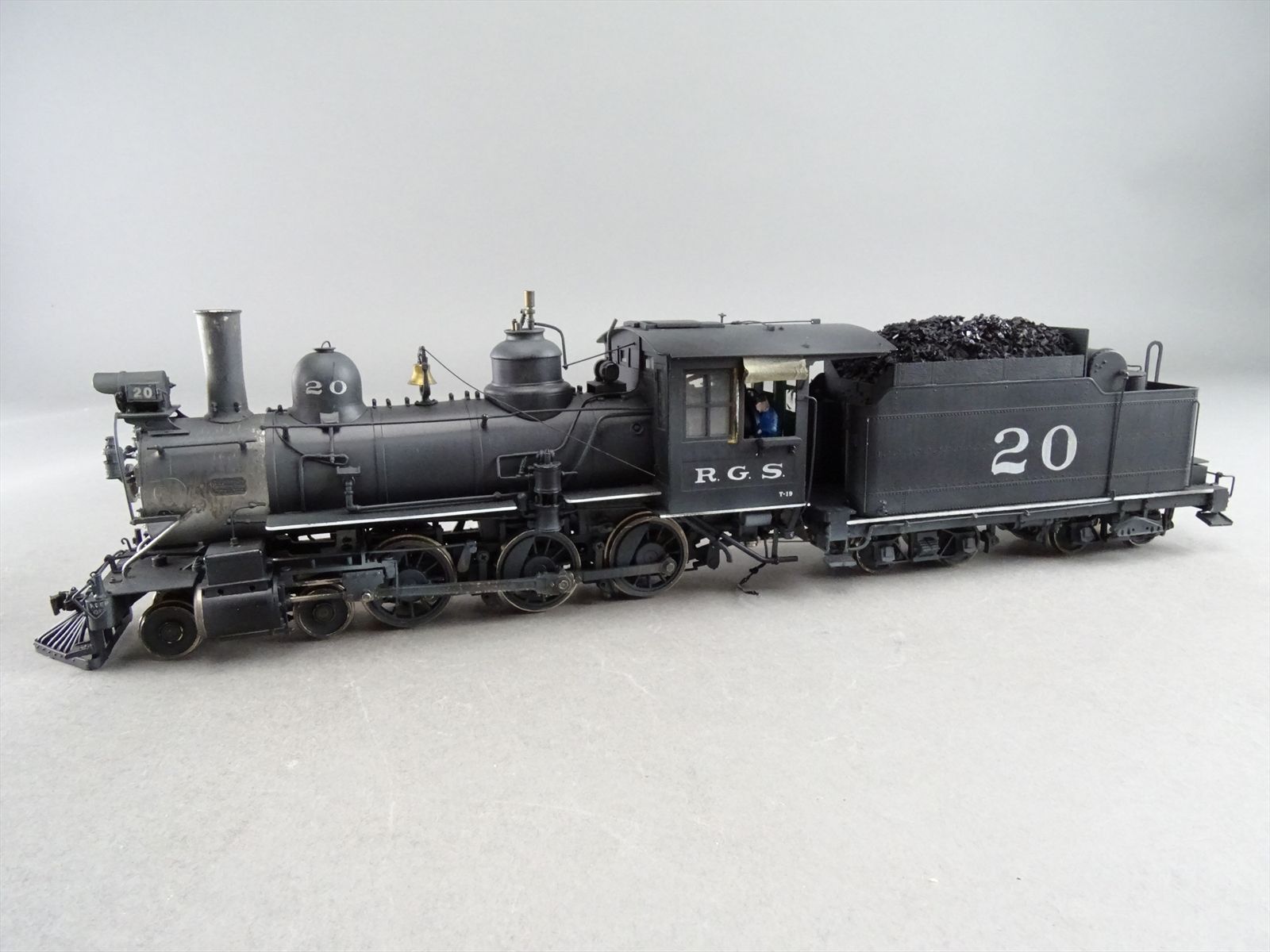 On3 Brass Model - BLW RGS Rio Grande Southern 4-6-0 #20 Limited Edition ...