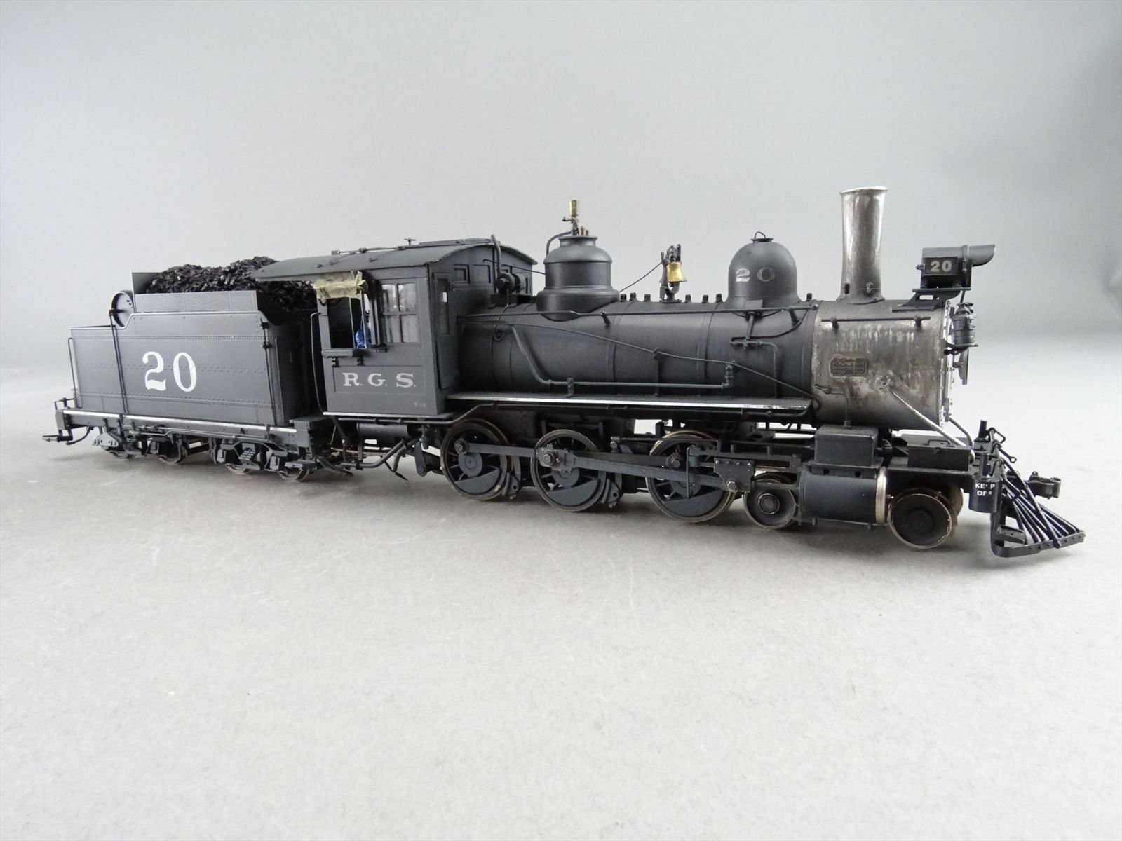 On3 Brass Model - BLW RGS Rio Grande Southern 4-6-0 #20 Limited Edition ...