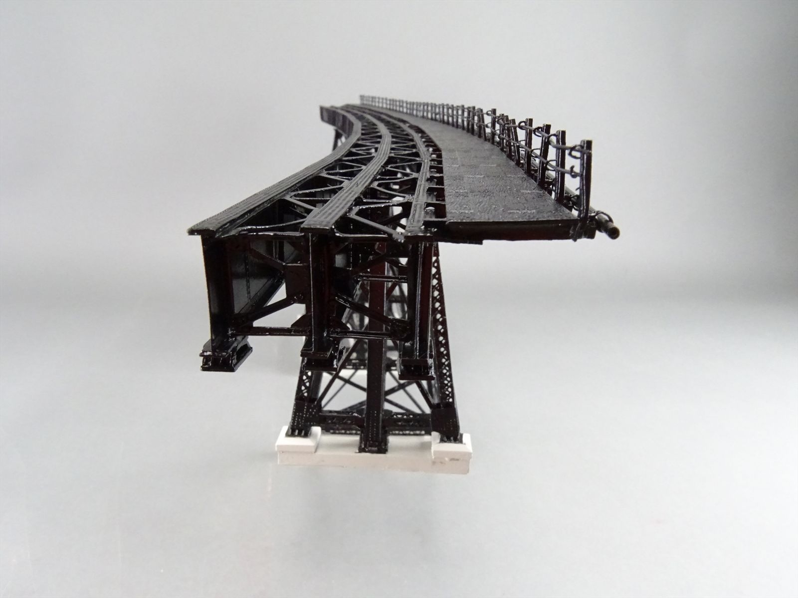 HO Brass Model ASM Curved Trestle Bridge Curved Section F/P