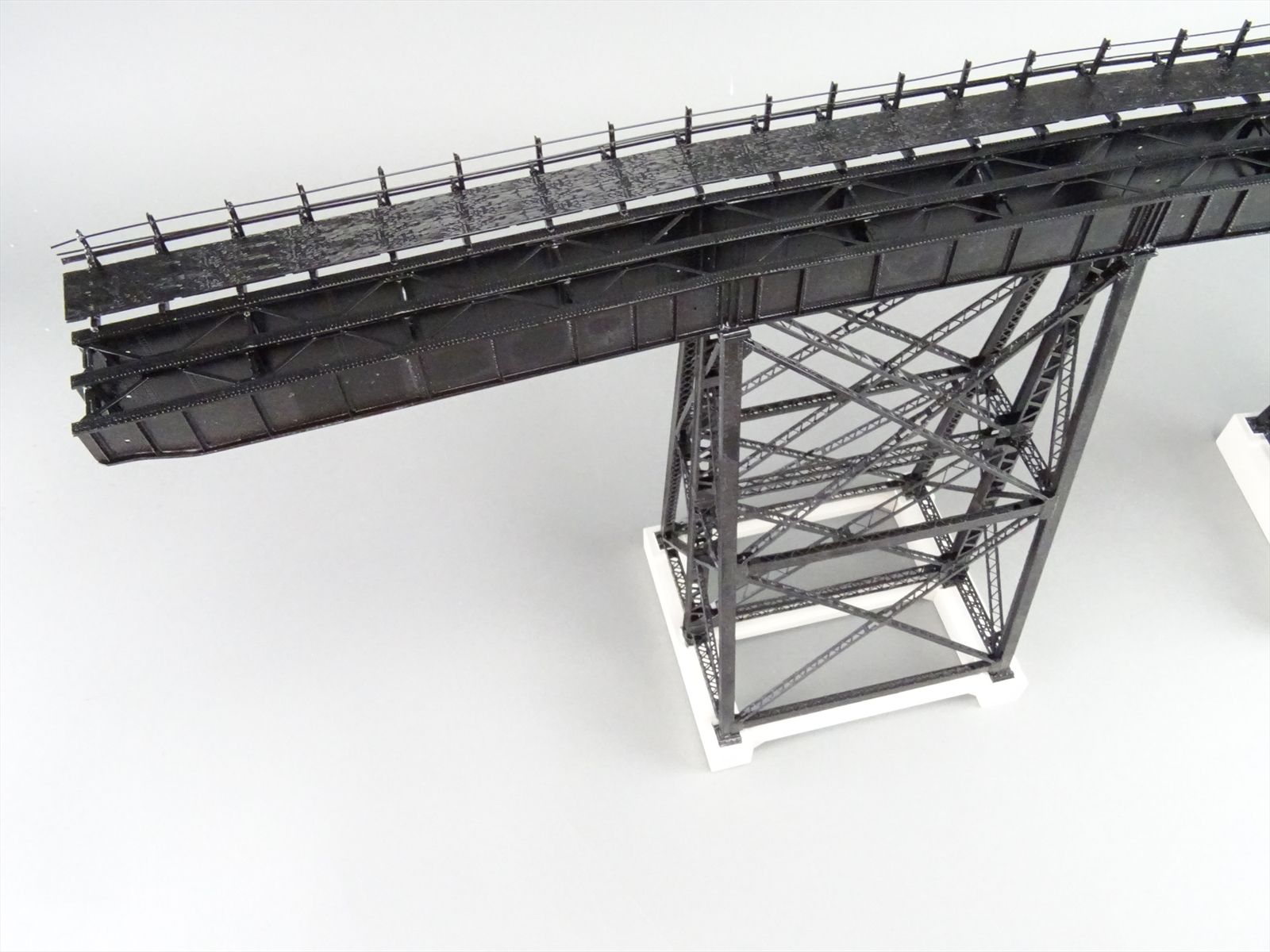 HO Brass Model ASM Curved Trestle Bridge Curved Section F/P