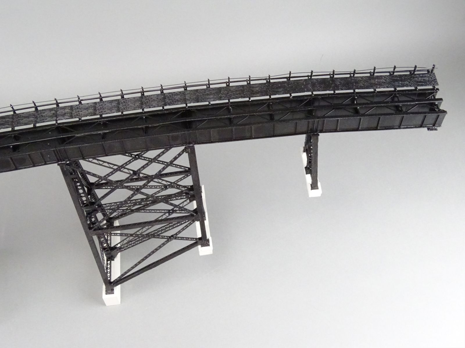 HO Brass Model ASM Curved Trestle Bridge Curved Section F/P