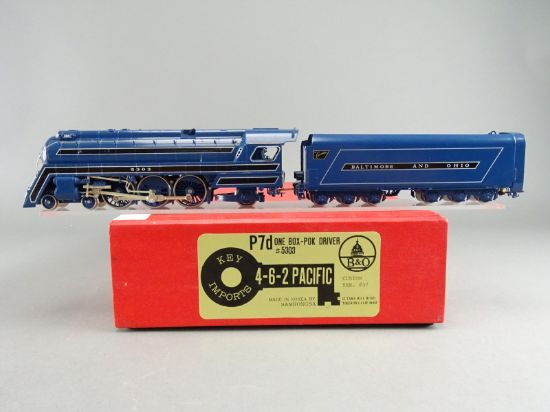 HO Brass Model - Key CS#37 B&O Baltimore & Ohio 4-6-2