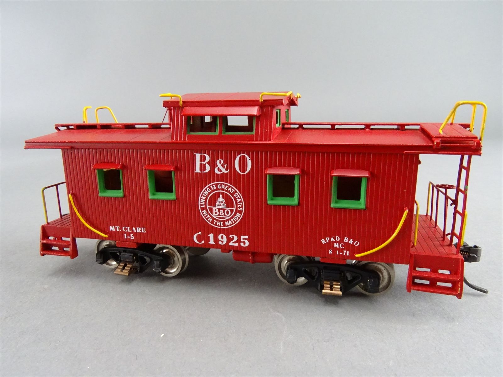 HO Brass Model - PCH Pro Custom Hobbies B&O Baltimore & Ohio I-5 ...