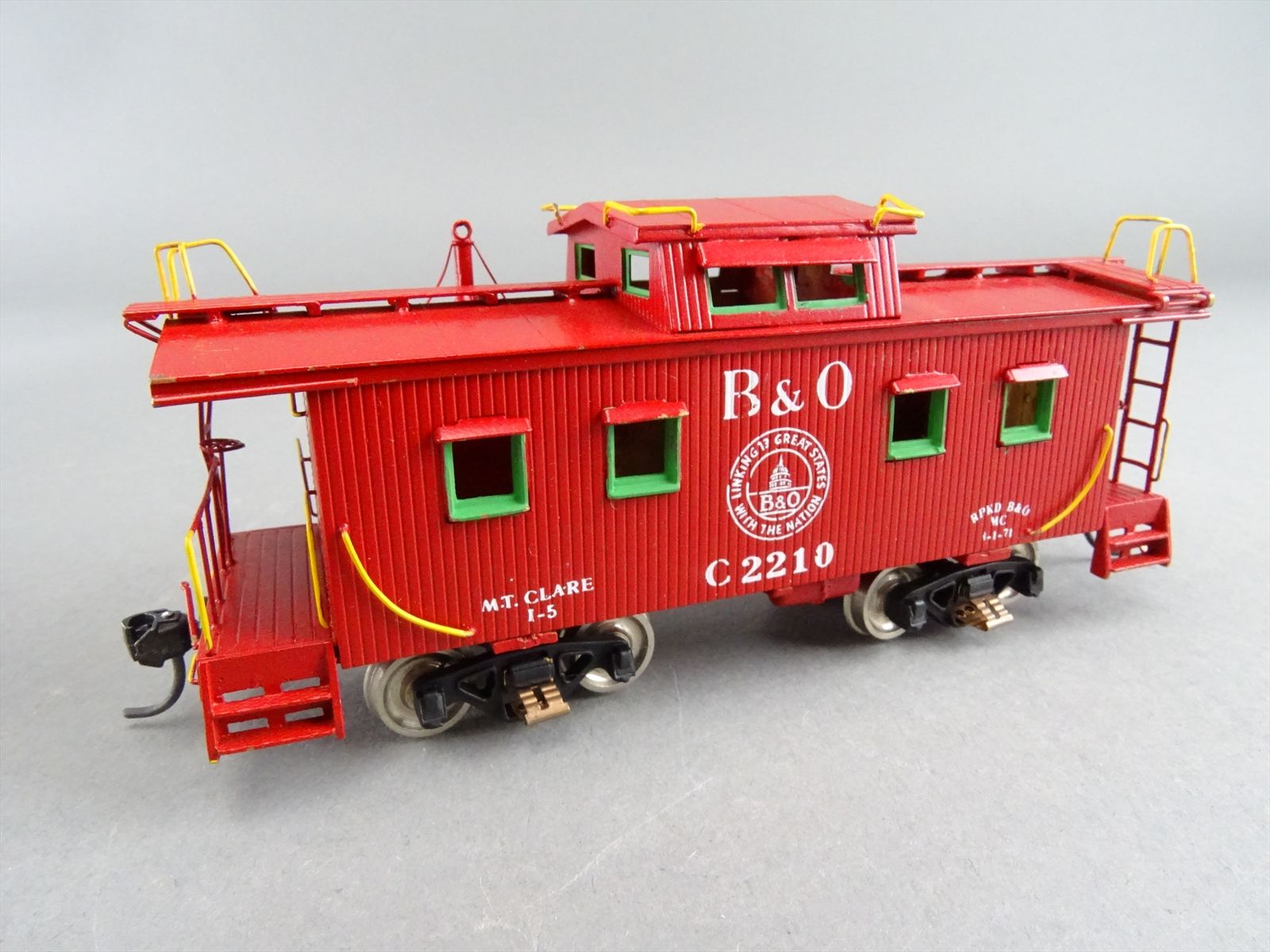 HO Brass Model - PCH Pro Custom Hobbies B&O Baltimore & Ohio I-5 ...