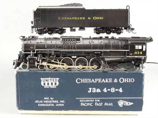 HO Brass Model - PFM United C&O Chesapeake & Ohio J3a 4-8