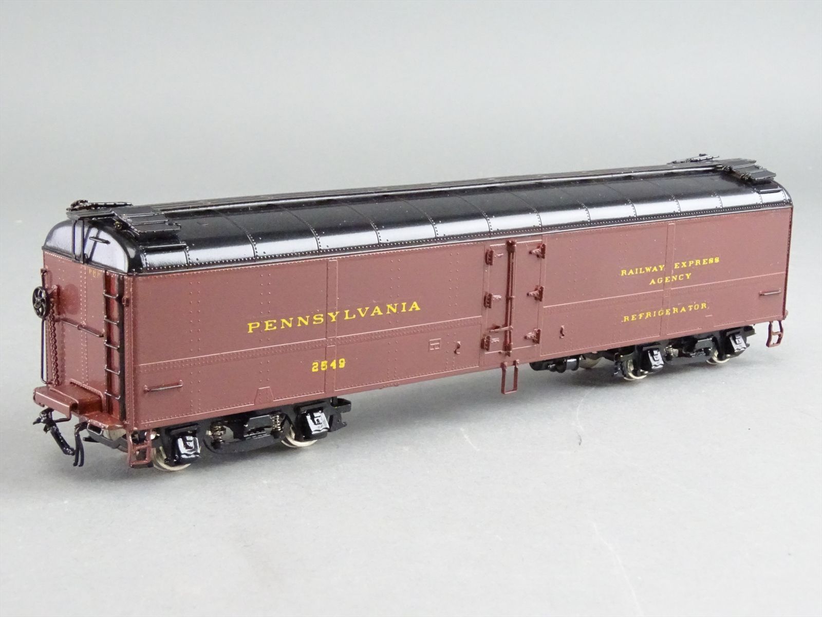 HO Brass Model - PSC 15888-1 PRR Pennsylvania R50B Express Reefer Car ...