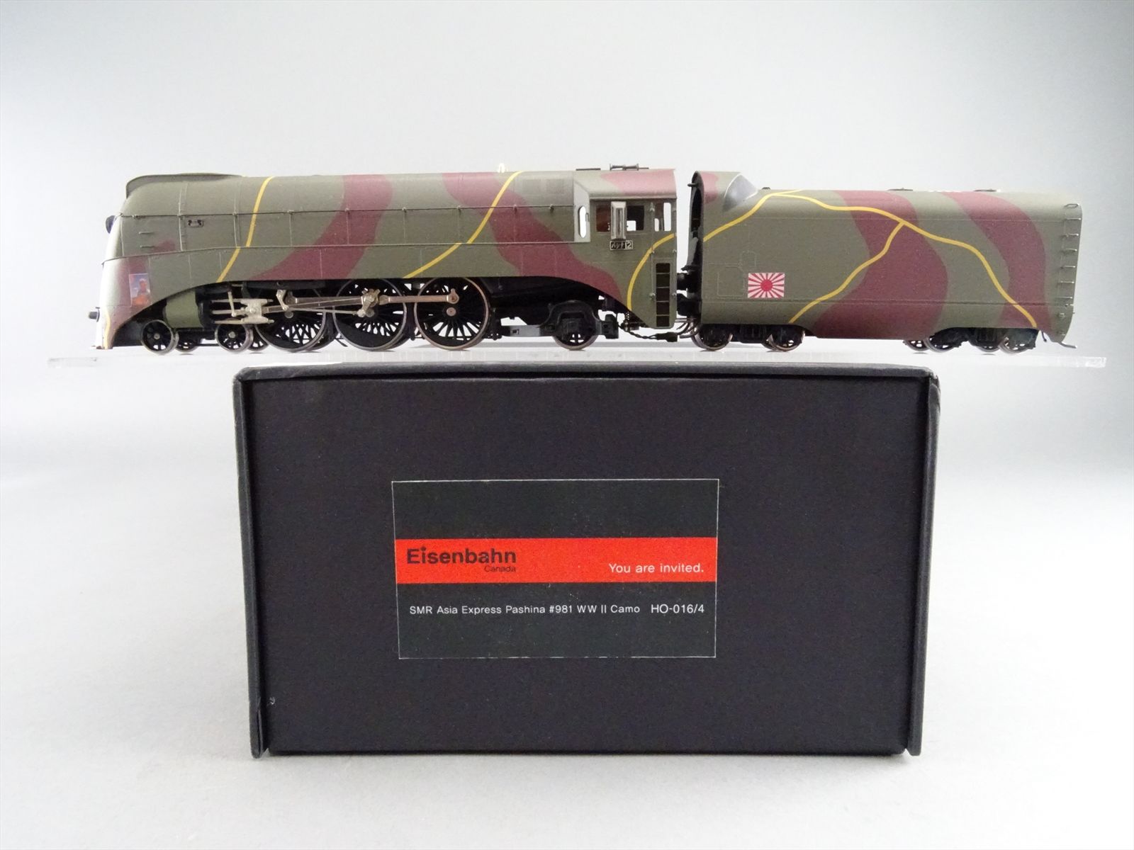 HO Brass Model - EC Eisenbahn HO-016/4 SMR Asia Express 4-6-2 Pashina ...