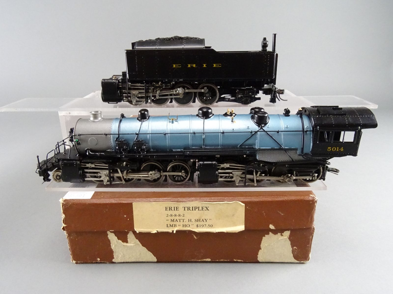 HO Brass Model Train - LMB Models Erie Triplex 2-8-8-8-2 Steam Engine ...