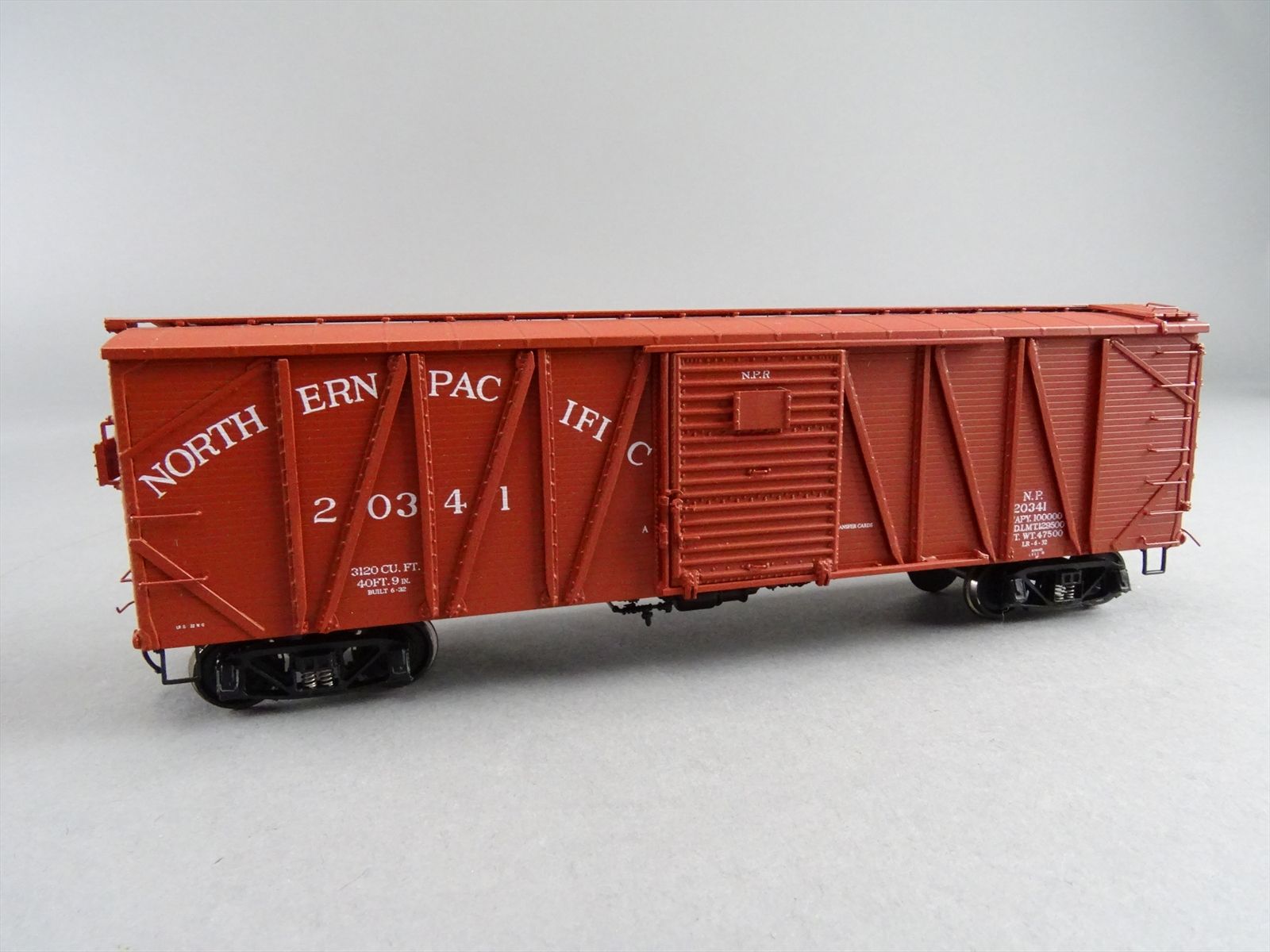 HO Brass Model - W&R NP Northern Pacific 41' Outside Braced Boxcar ...