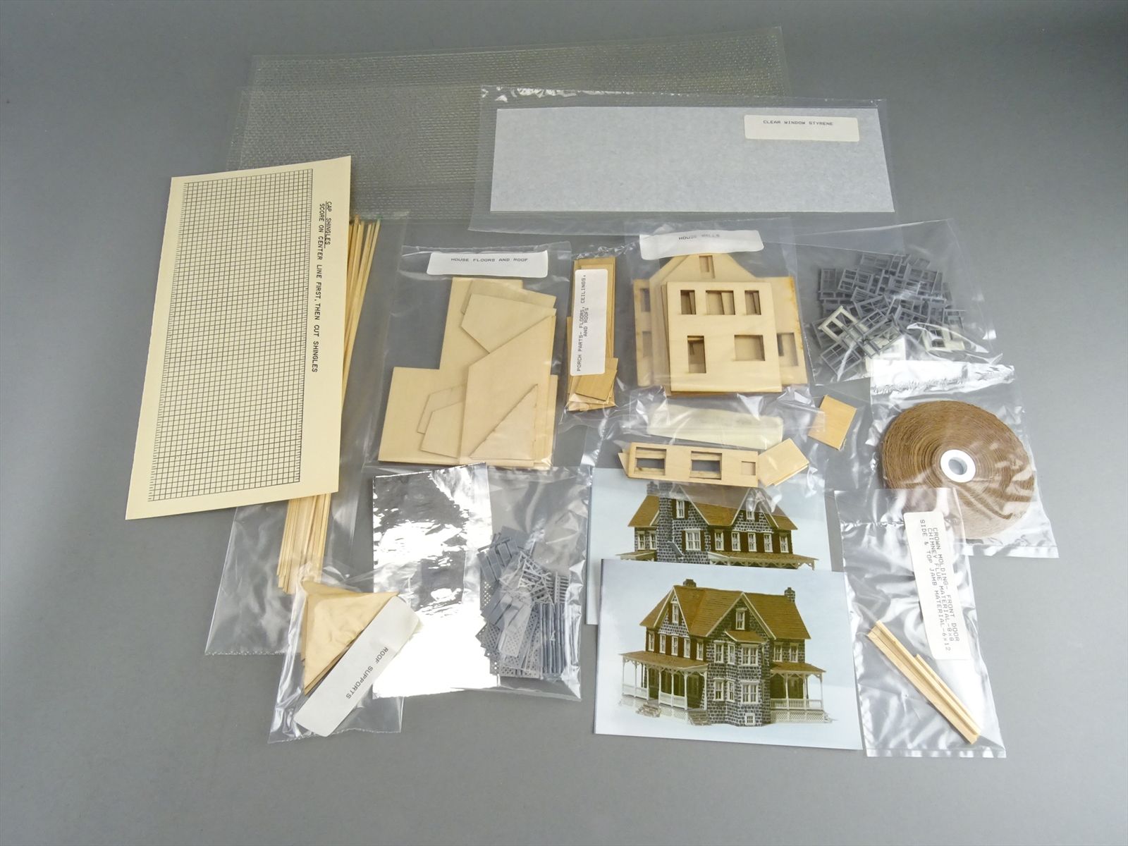 HO Scale Micro-Scale Models Craftsman Kit #16 - Aunt Sarah's House