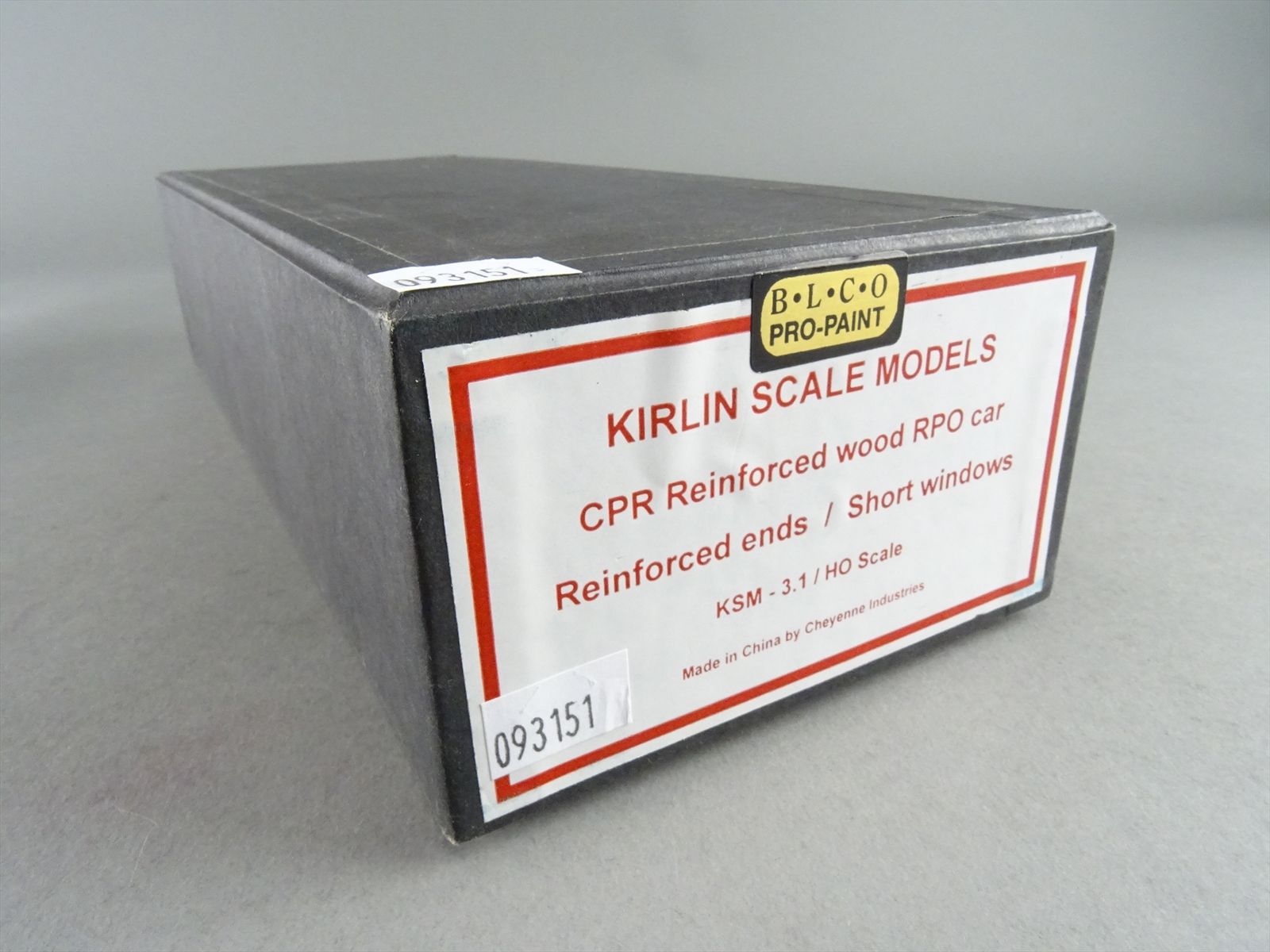 HO Brass Model - KSM Kirlin 3.1 CP CPR Canadian Pacific Reinforced Wood ...
