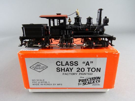 かわいい！ - Model Brass HO PSC F/P - Shay Ton 20 A Class LIMA 16726-1 鉄道模型