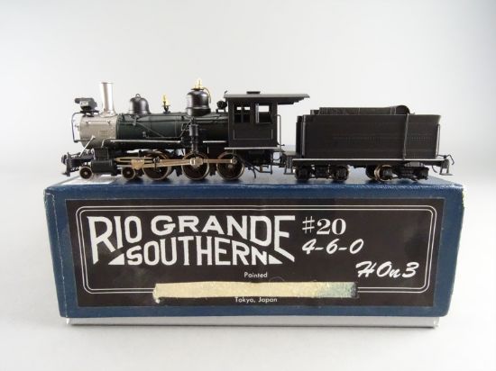 HOn3 Brass Model - ERIE LTD. RGS Rio Grande Southern 4-6-0 #20 - F