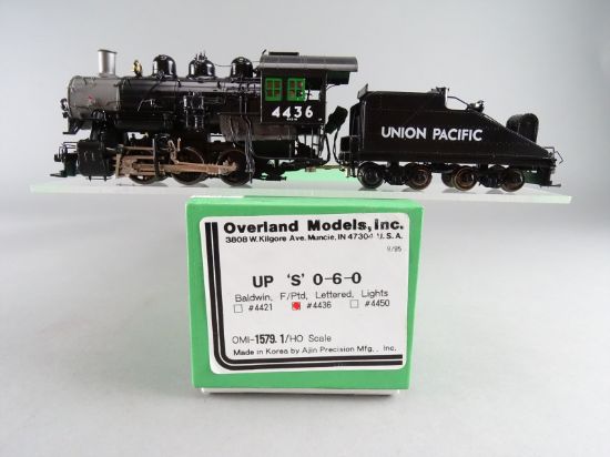 HO Brass Model - OMI 1579.1 UP Union Pacific S 0-6-0 Steam