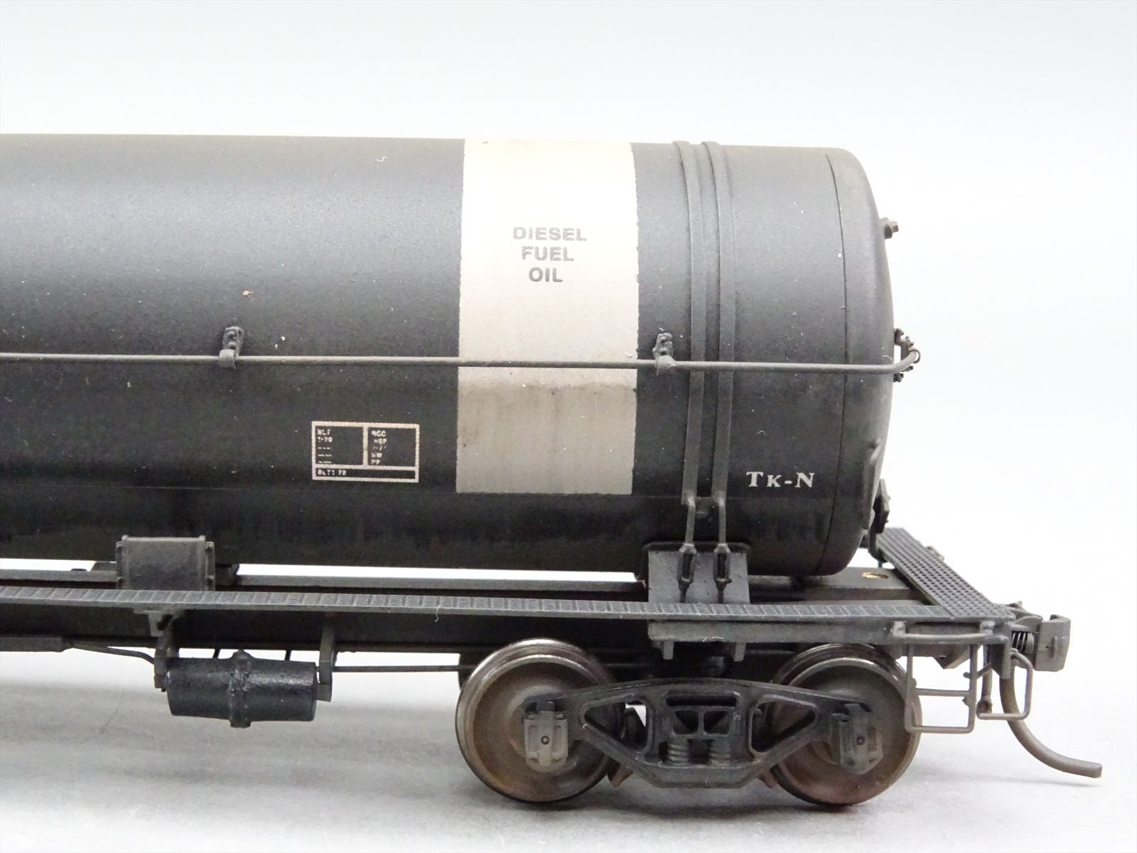 HO Brass Model - Division Point DP 5536 ATSF Santa Fe Tank Car #101182 ...