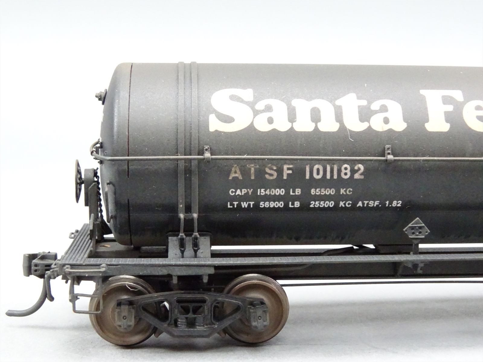 HO Brass Model - Division Point DP 5536 ATSF Santa Fe Tank Car #101182 ...