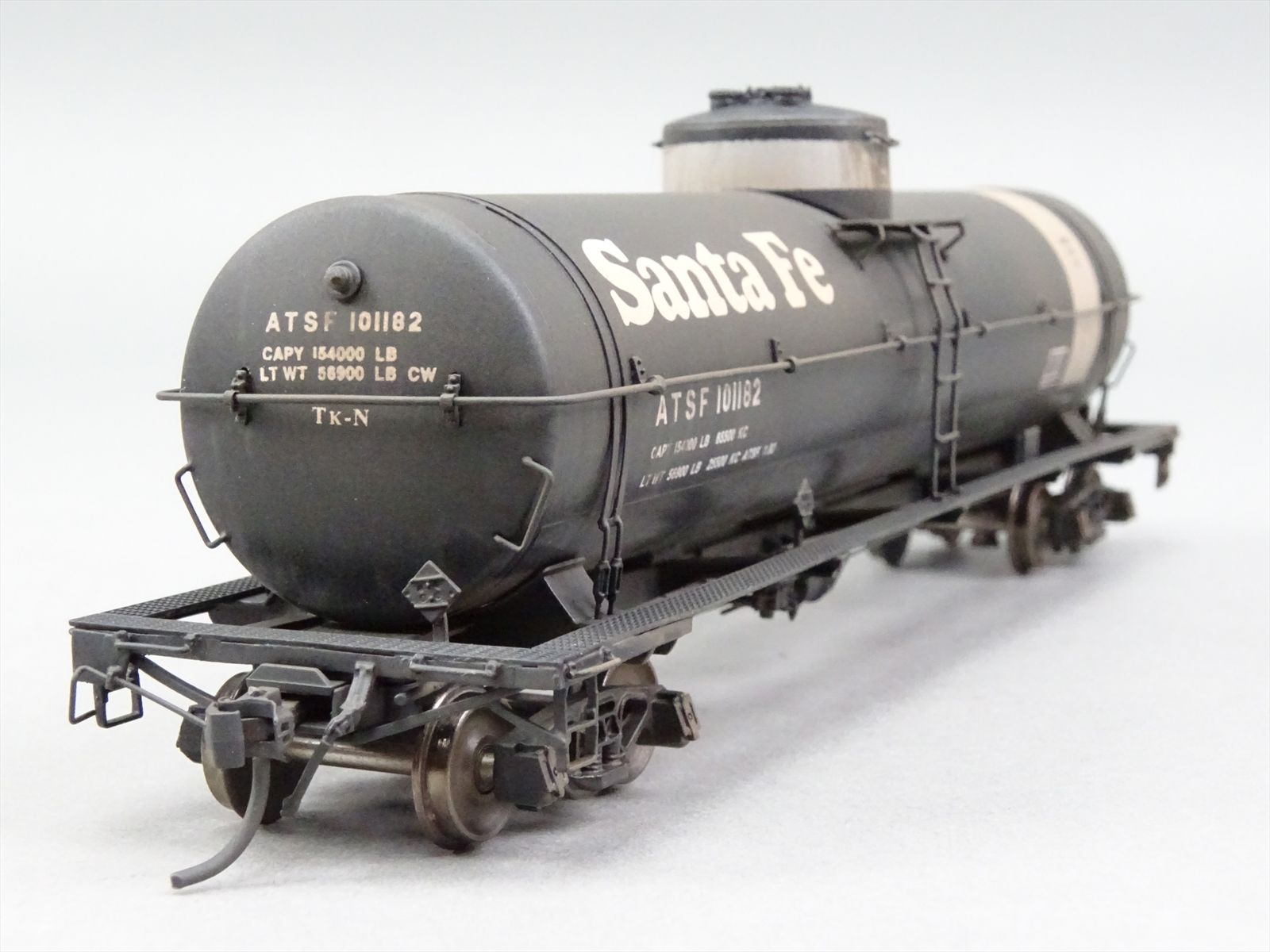 HO Brass Model - Division Point DP 5536 ATSF Santa Fe Tank Car #101182 ...