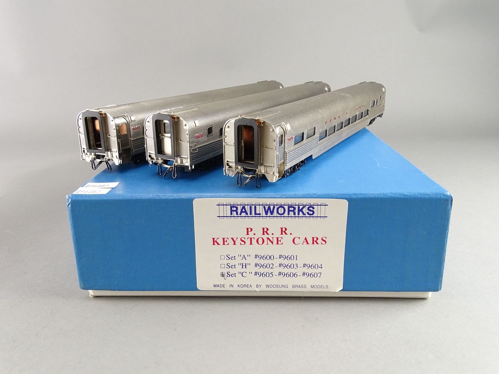 HO Brass Model - Railworks PRR Pennsylvania Keystone Cars Set of 3 Set ...