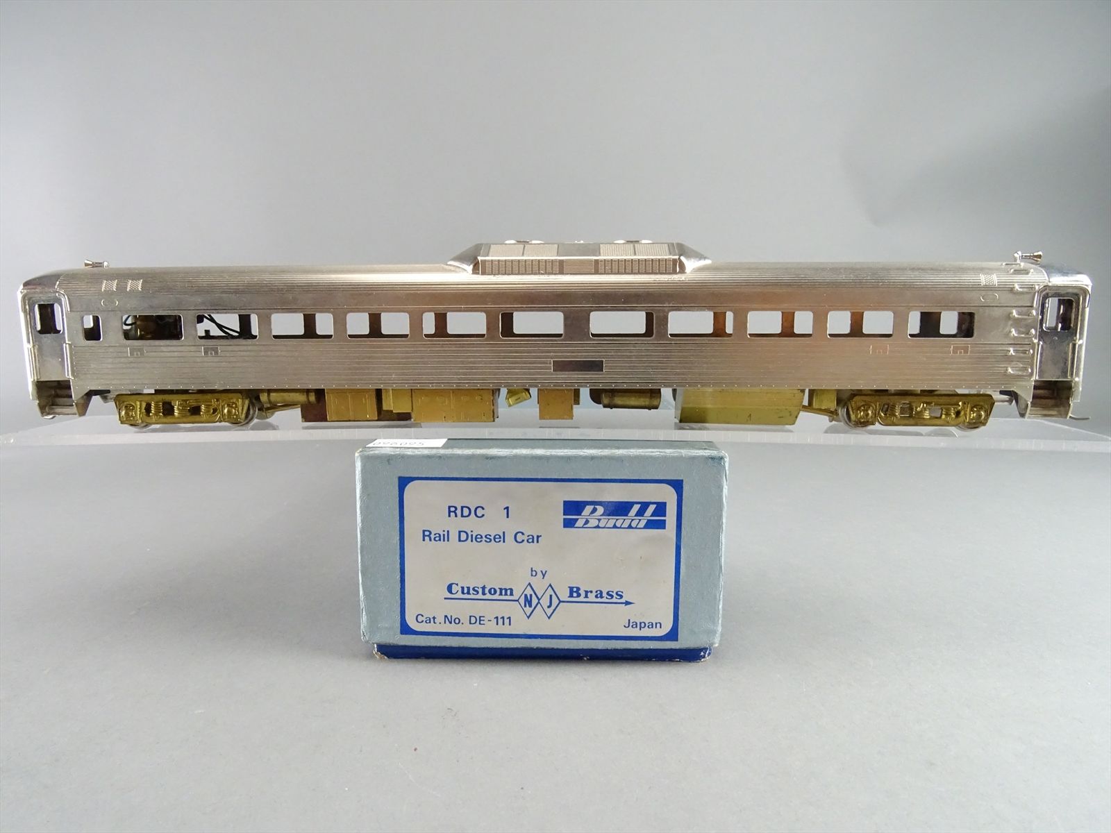 HO Brass Modle - NJCB DE-111 Budd RDC-1 Rail Diesel Car - F/Plated ...