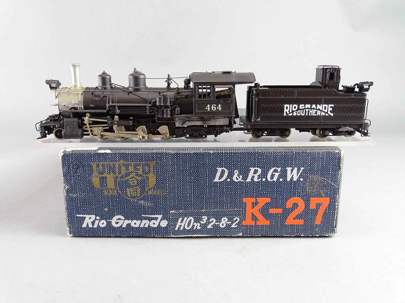 HOn3 D&RGW K-27 Model Brass - Westside Grande Rio Southwest 