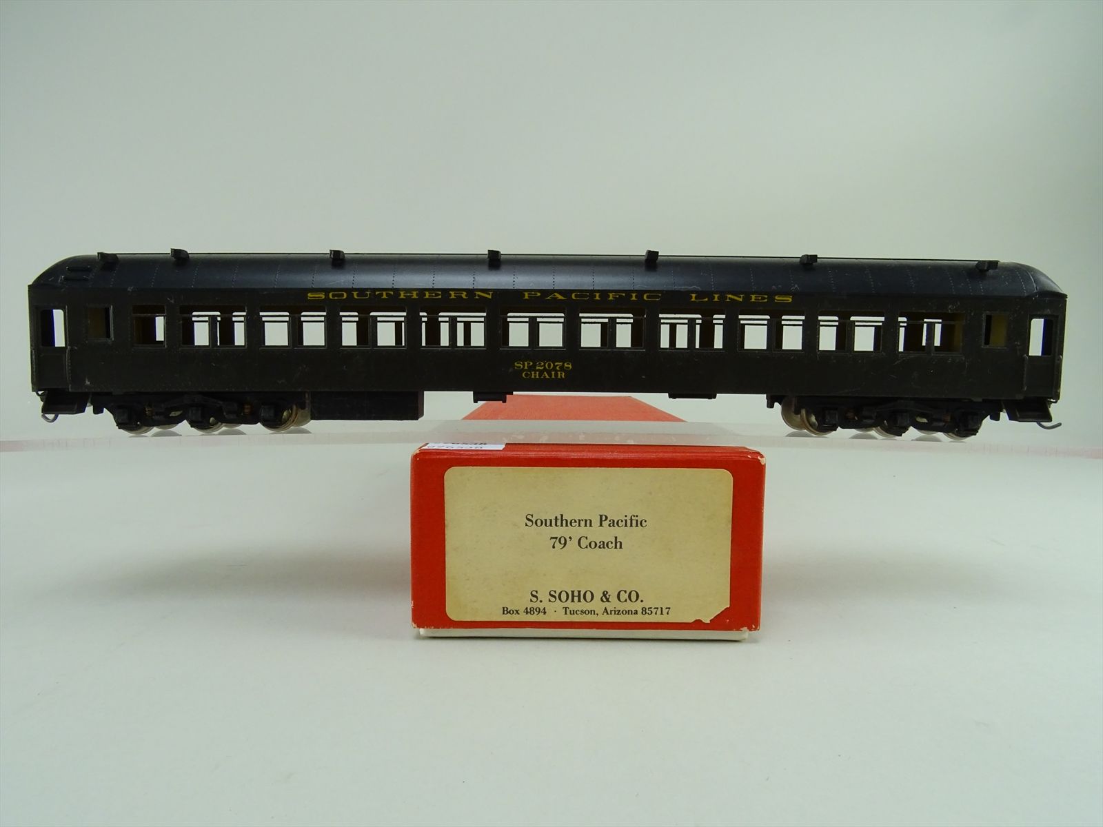 HO Brass Model - Soho SP Southern Pacific 79' Coach Chair #2078 - Fair ...