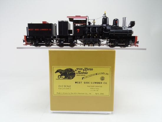 On3 Brass Model - PSC 17249-1 Westside Lumber Co. #7 Shay