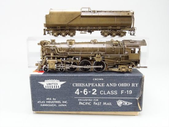 HO Brass Model - PFM C&O Chesapeake & Ohio F-19 4-6-2