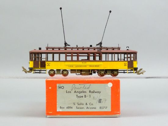 HO Brass Model - Soho 0101 LARY Los Angeles Railway B-1 Powered