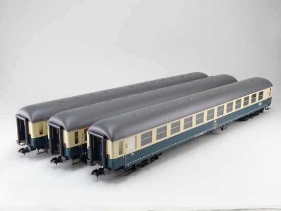 Gauge 1 Scale Plastic - Marklin 58031 Personenwagen 3 Car Coach