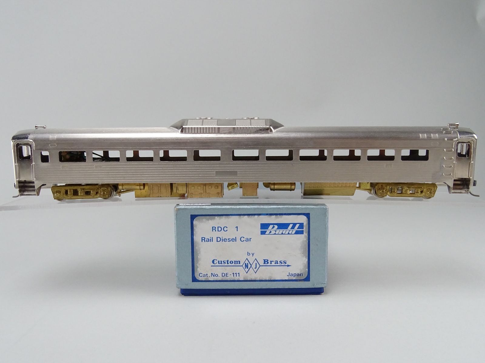 HO Brass Model - NJCB DE-111 Budd RDC-1 Rail Diesel Car - F/Plated ...