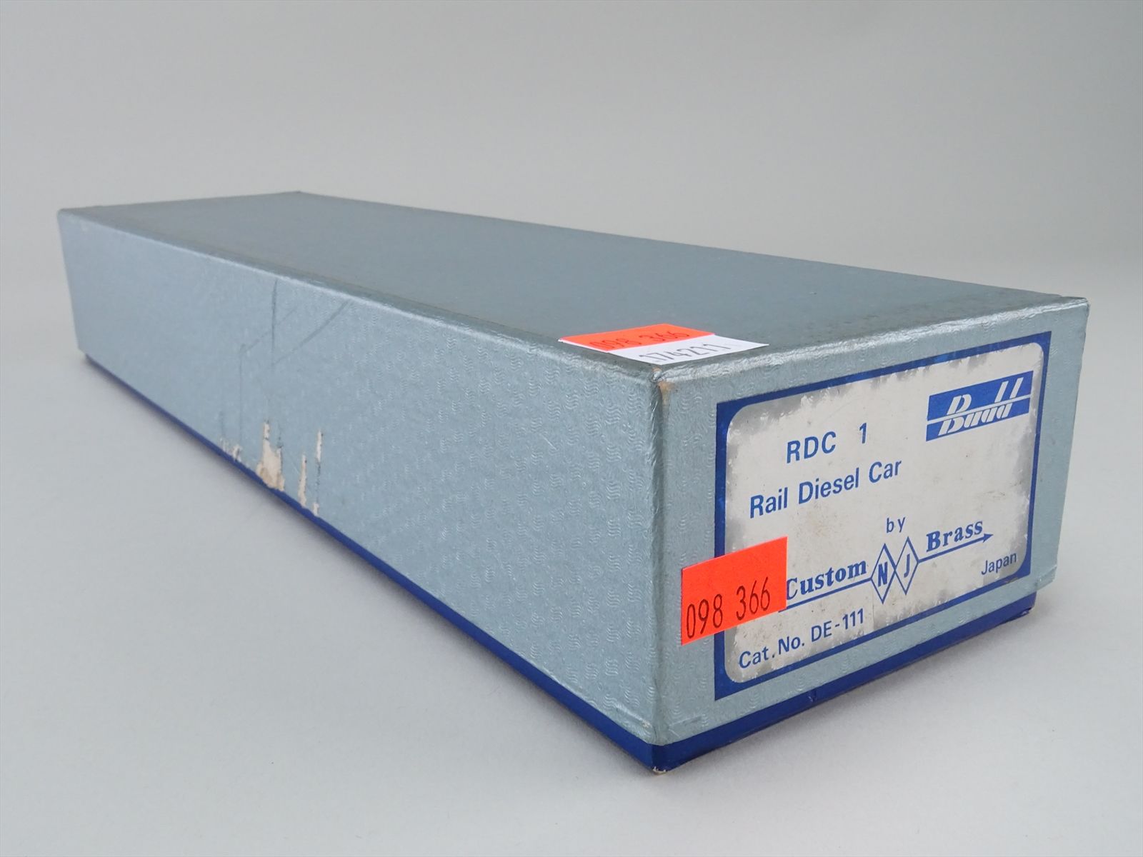 HO Brass Model - NJCB DE-111 Budd RDC-1 Rail Diesel Car - F/Plated ...